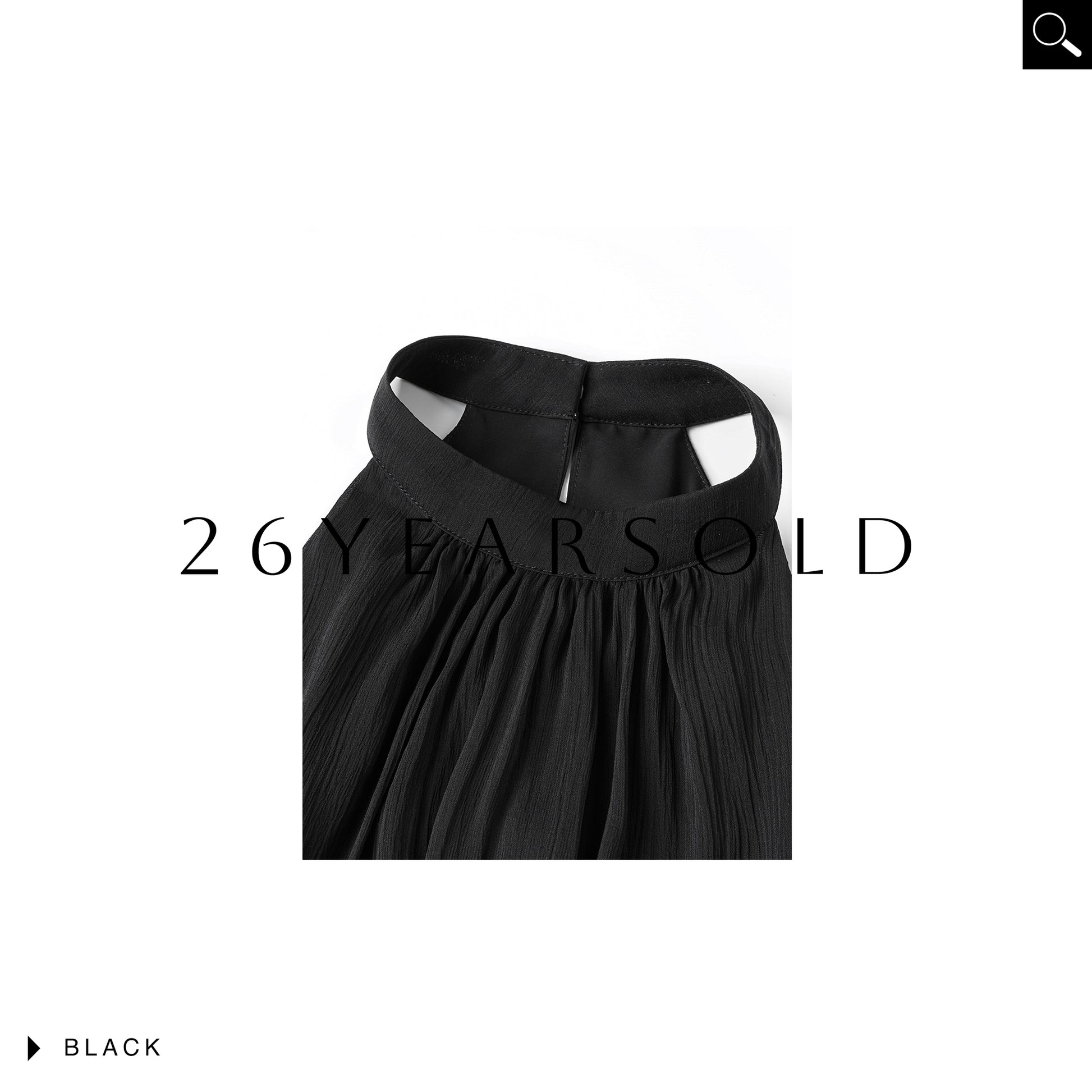 26YEARSOLD Asymmetrical Ruffled Silk Blend Halter Top