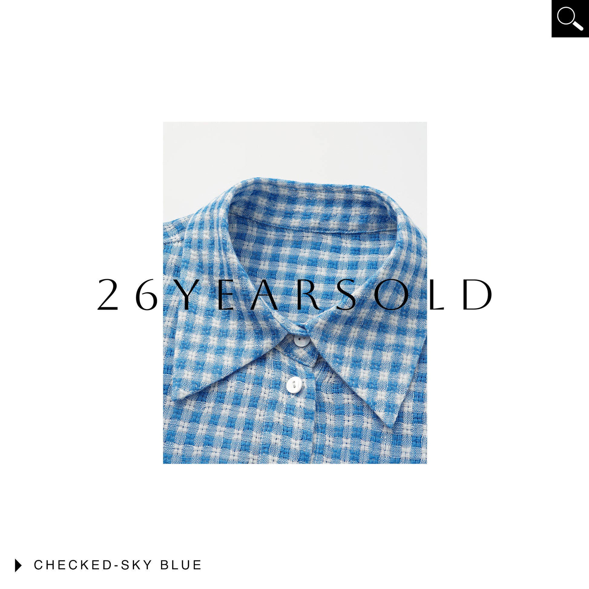 26YEARSOLD Leisurely Anecdotes Shirt Cardigan
