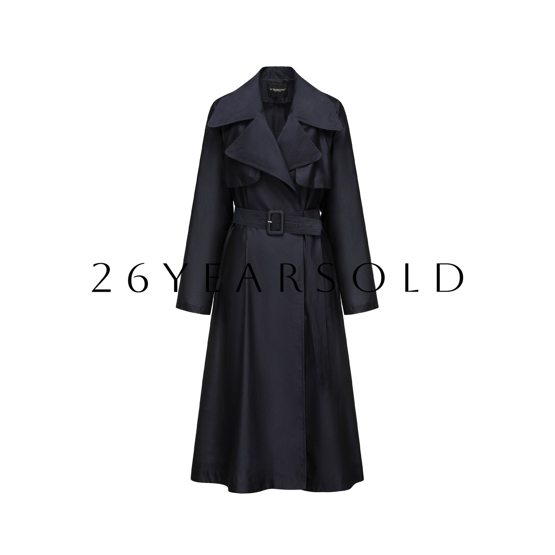 26YEARSOLD Modern Mirage Jackets & Coats Long Navy Blue