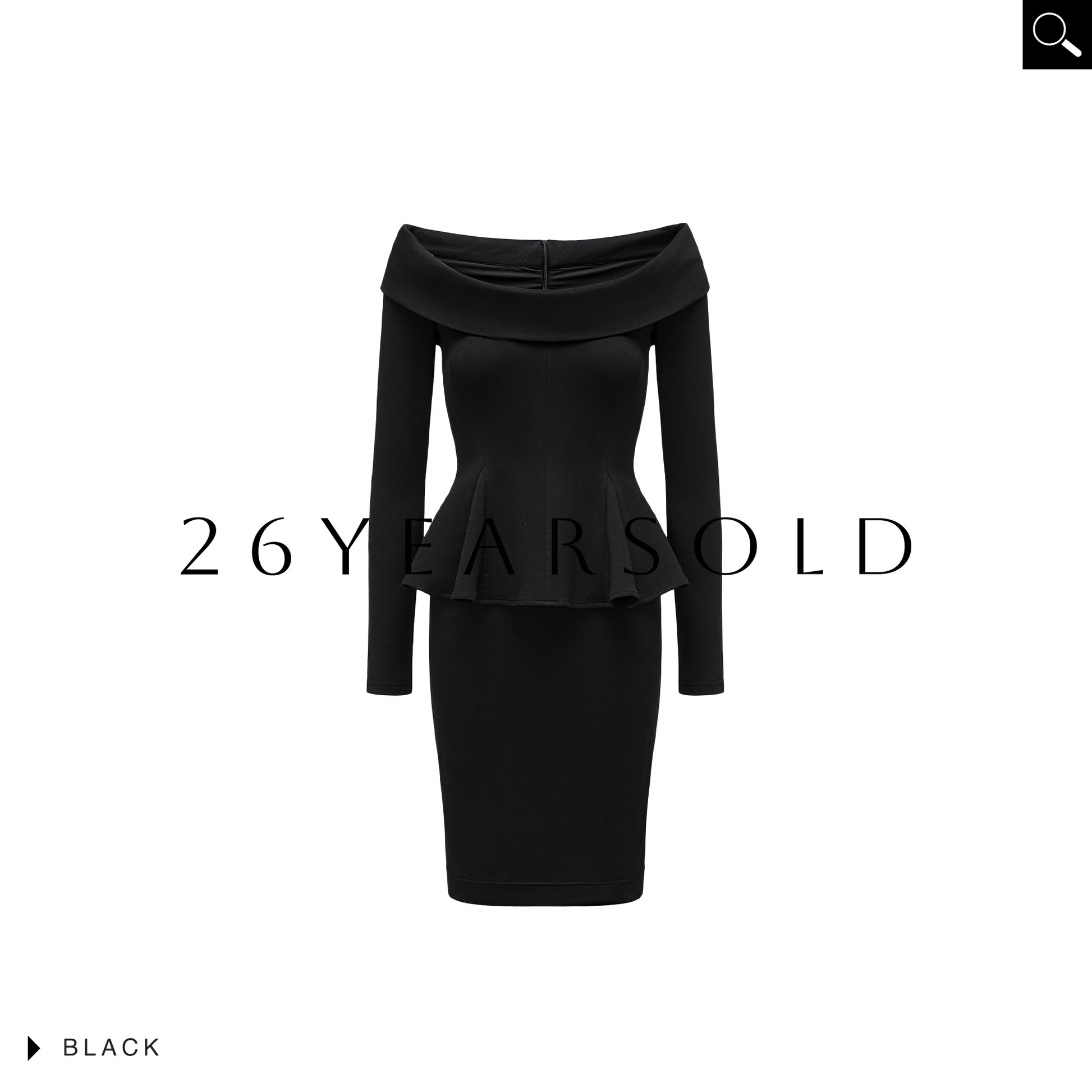 26YEARSOLD Silent Riptide Dresses Black