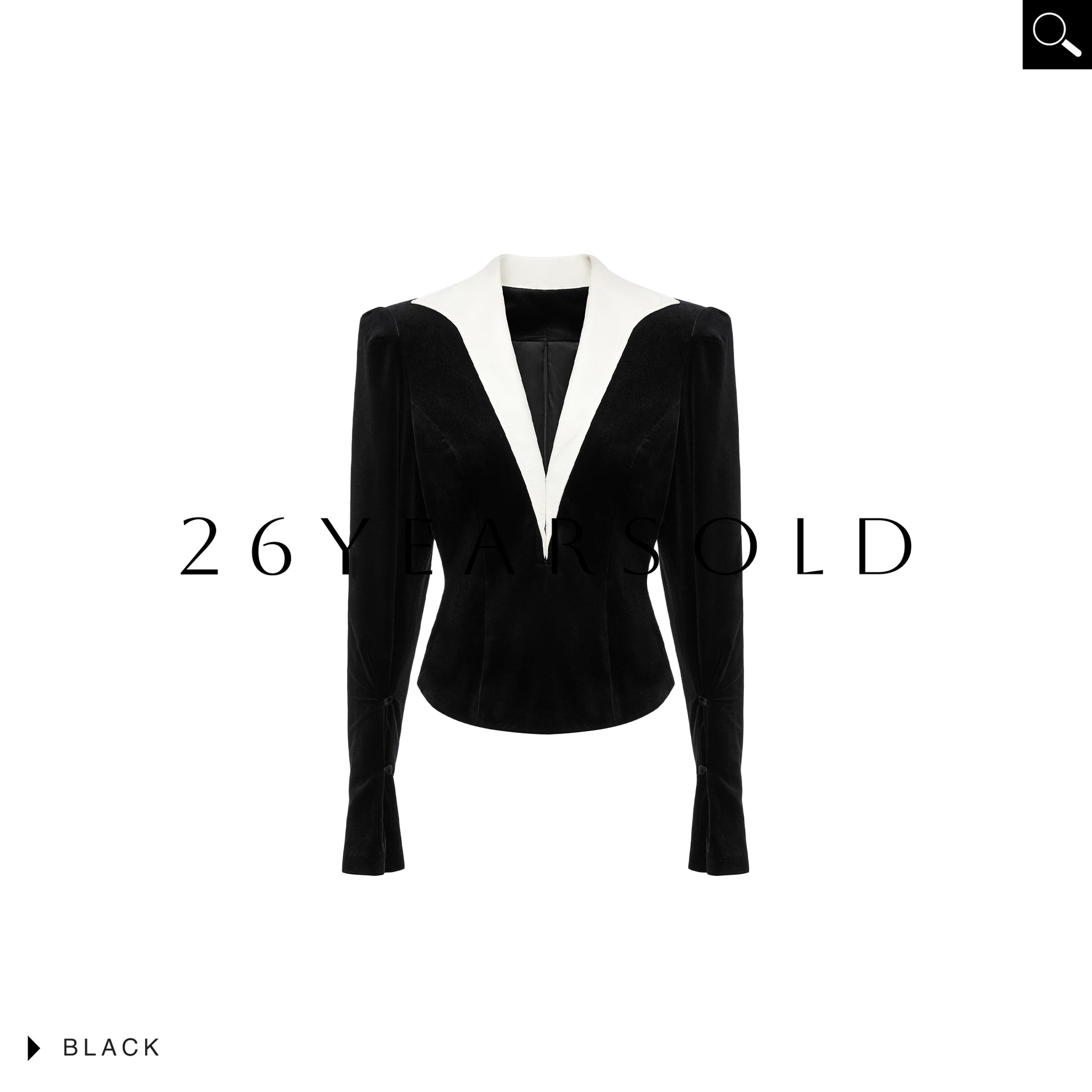 26YEARSOLD Gentle Monochrome Top