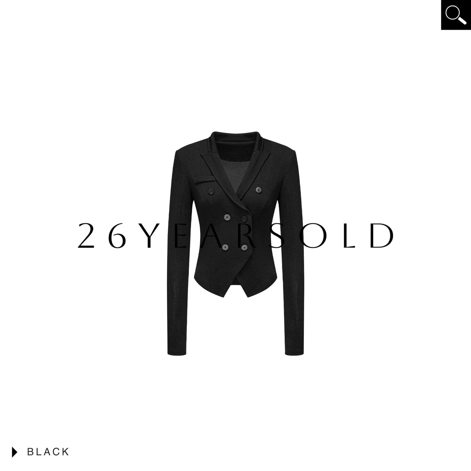 26YEARSOLD Flux Contours Blazer