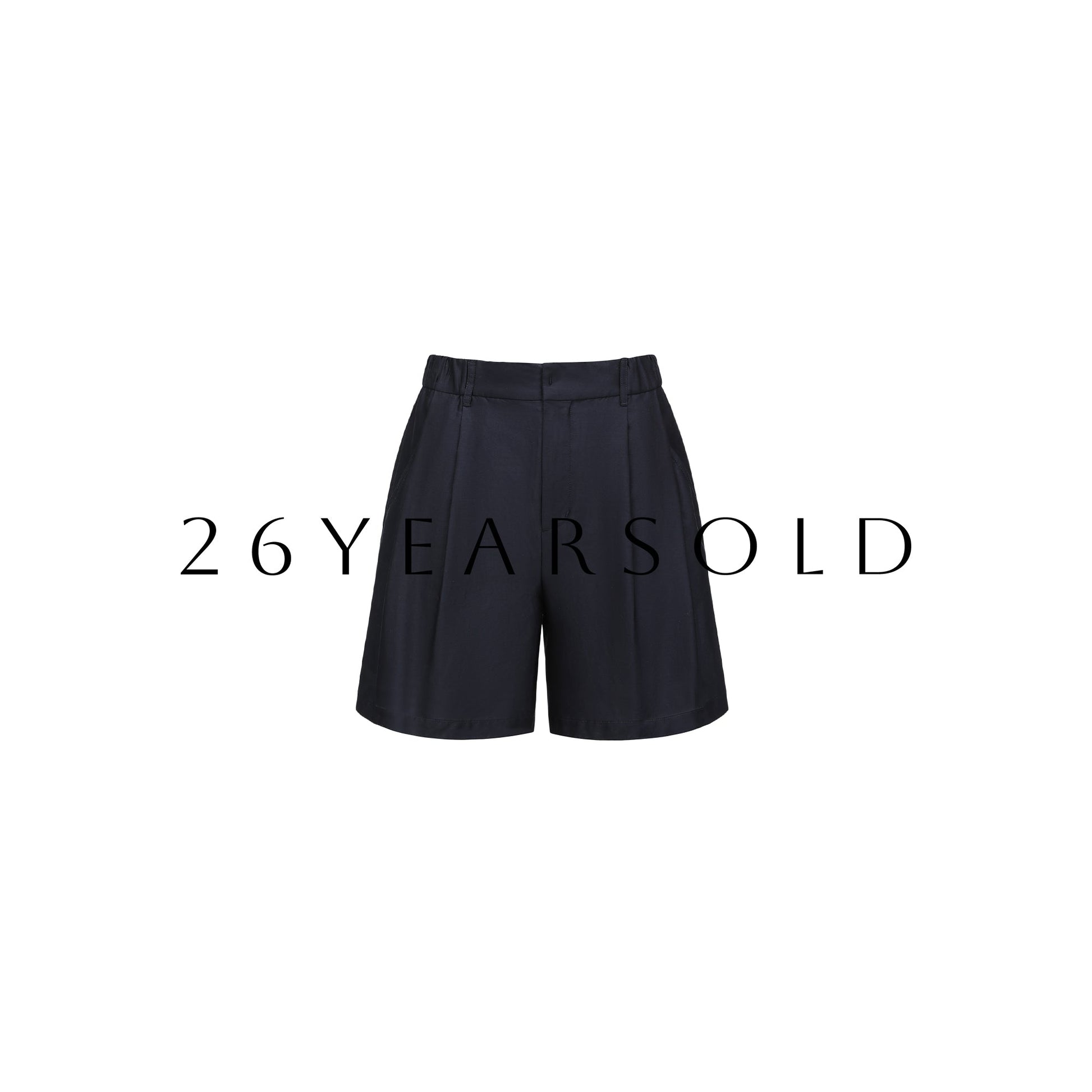 26YEARSOLD Modern Mirage Short Pants Navy Blue