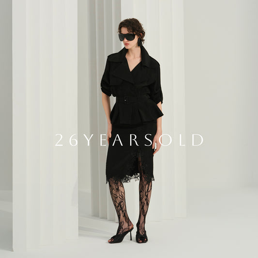 26YEARSOLD The Windsor Line Jackets & Coats Black