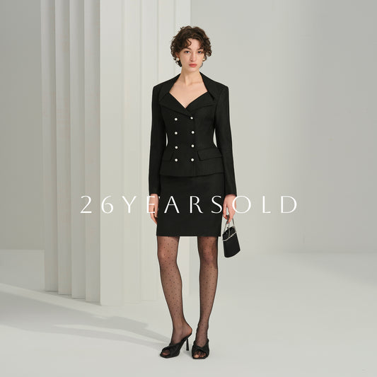 26YEARSOLD Pearl Gambit Dresse Black