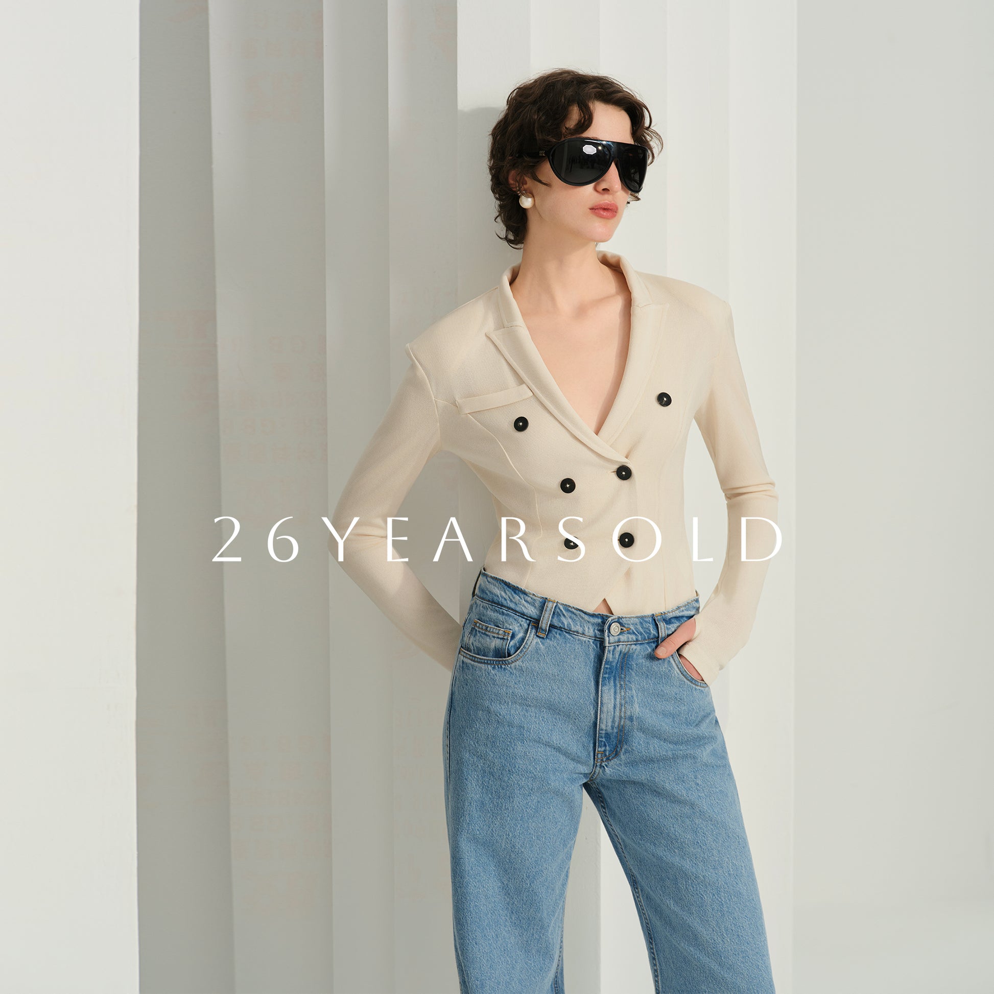 26YEARSOLD Flux Contours Blazer