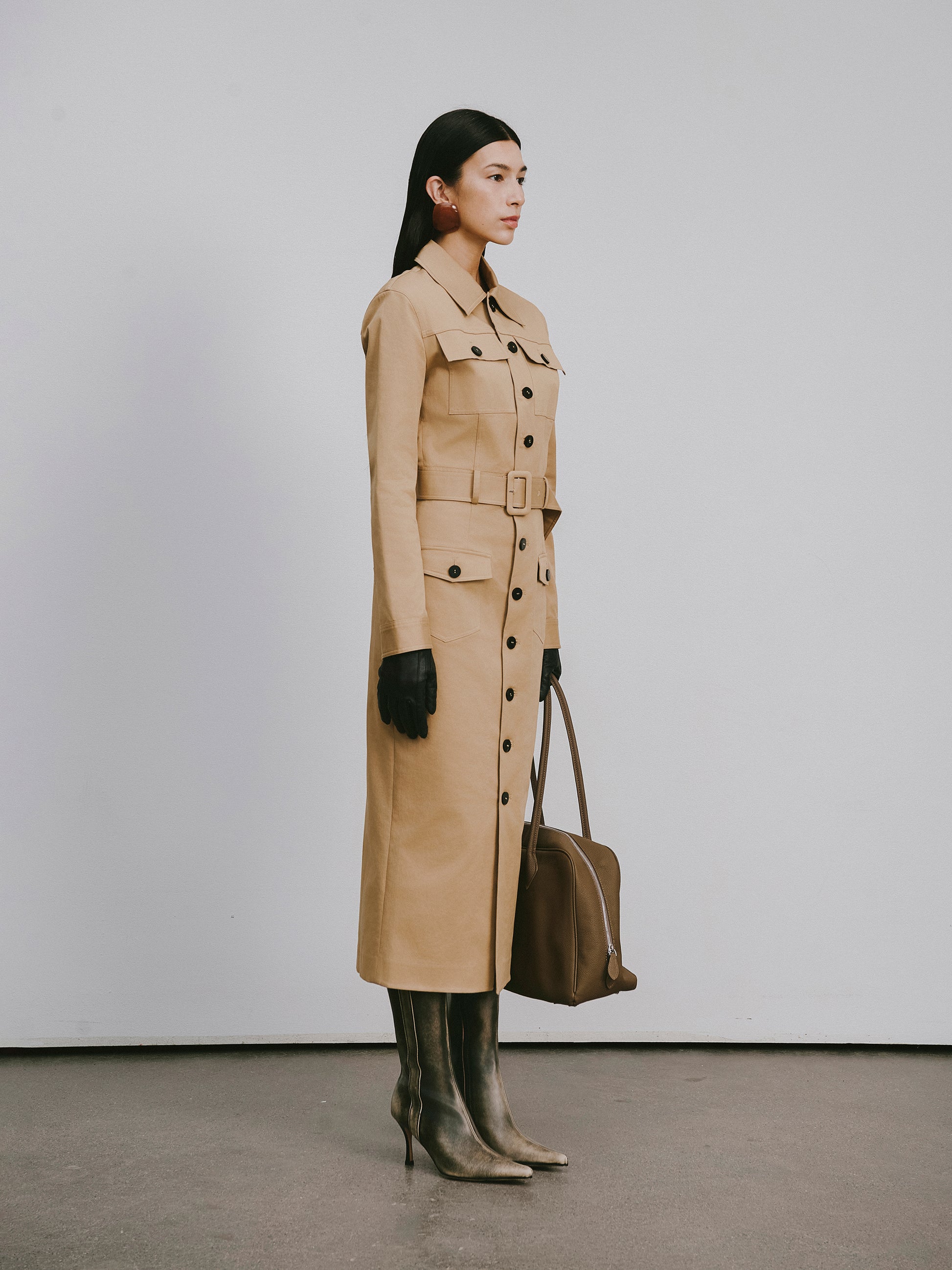 My Store Utility Style Knee- Length Dress