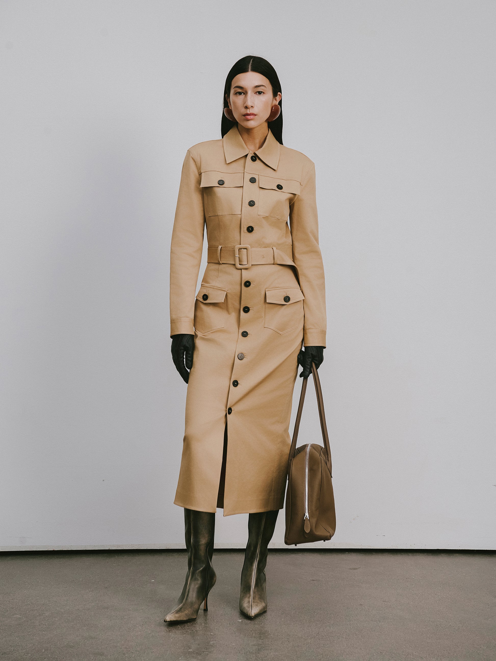My Store Utility Style Knee- Length Dress