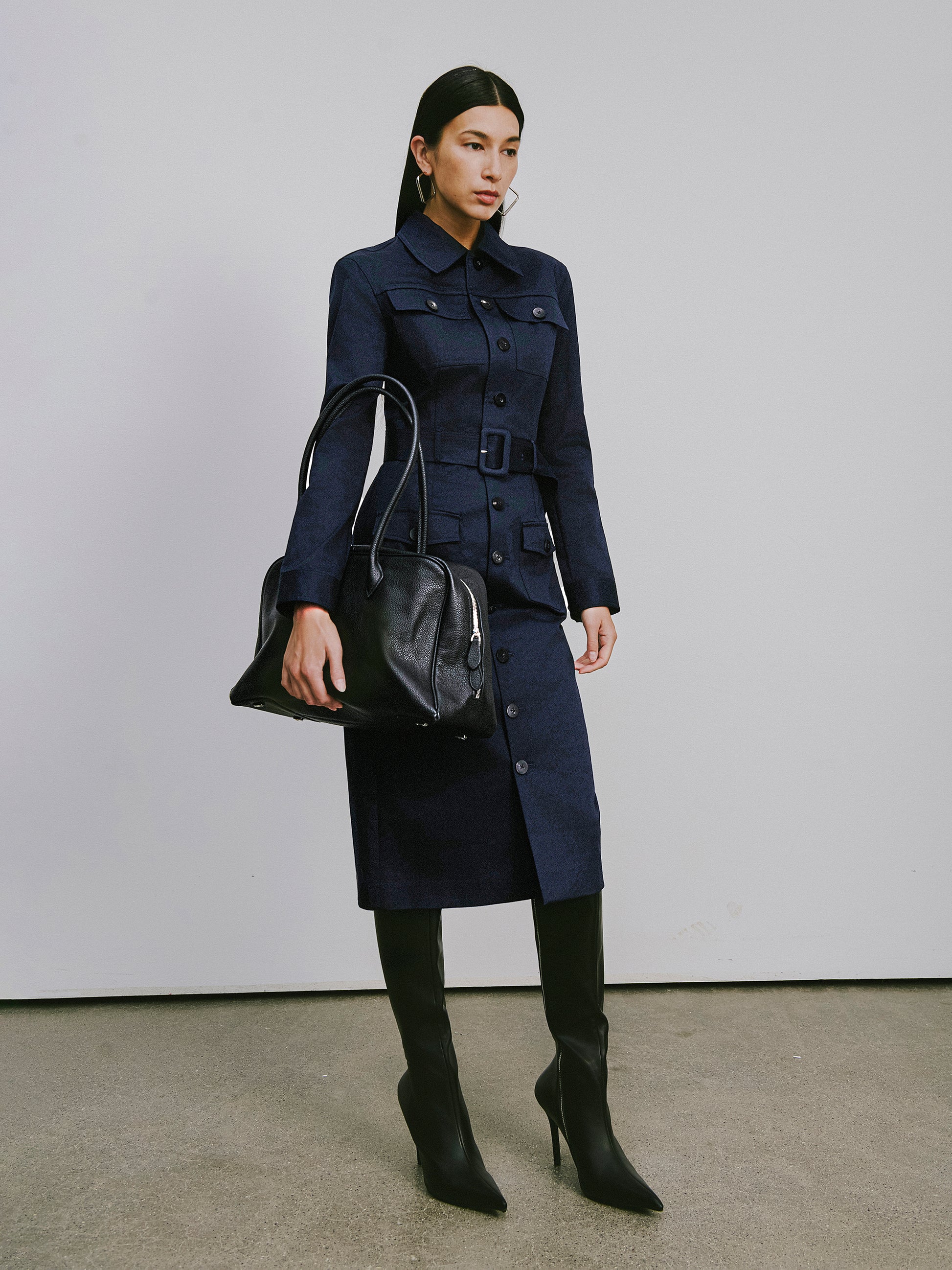 My Store Utility Style Knee- Length Dress