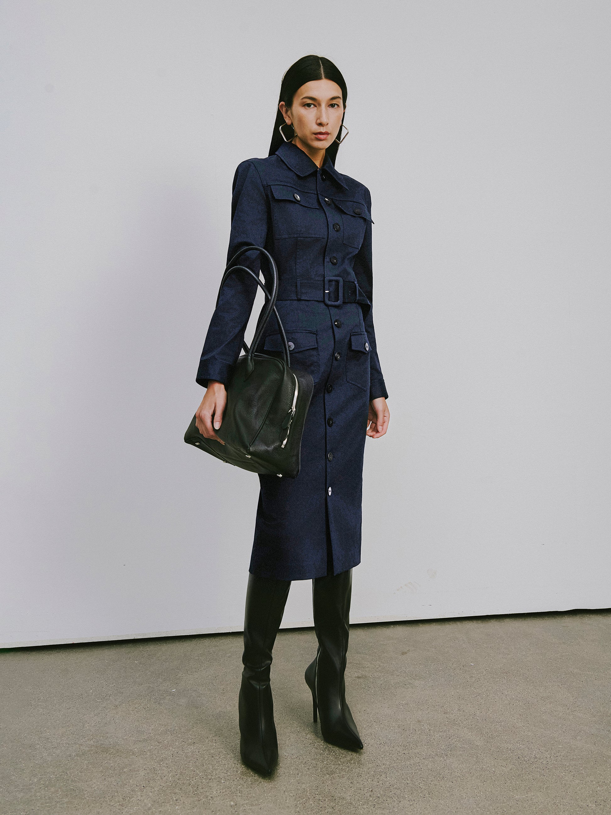 My Store Utility Style Knee- Length Dress