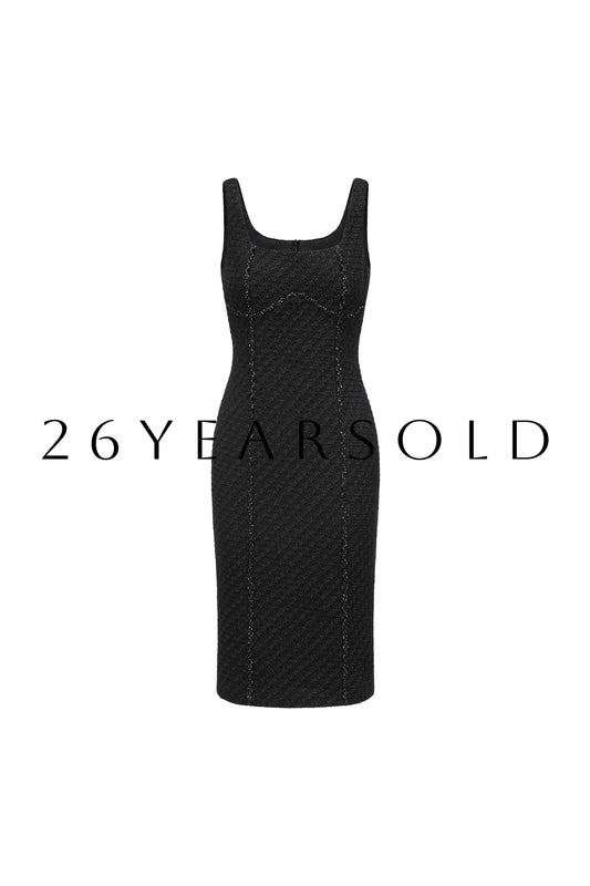 26ÉDITION Nocturnal Splendor Dresses Sparkle Jet Black