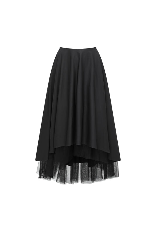 Layered A-Line Skirt