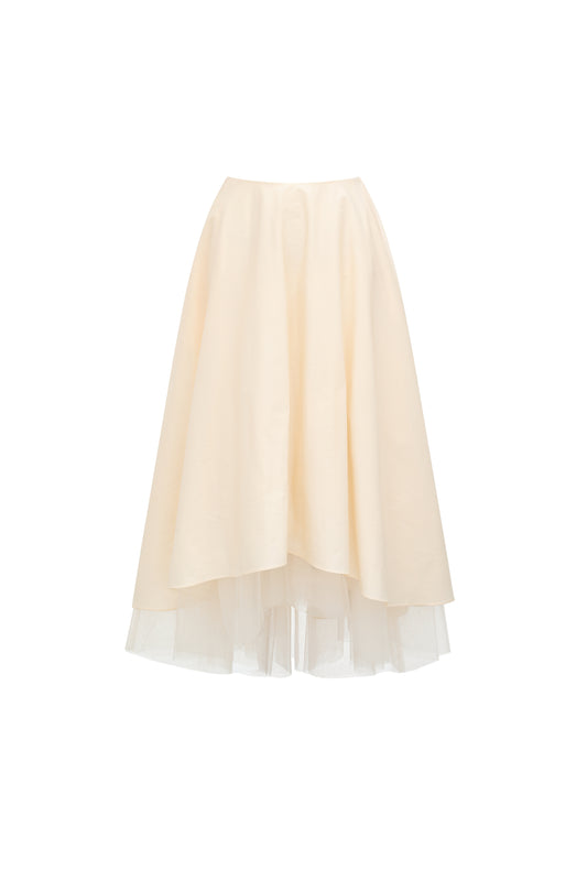 Layered A-Line Skirt