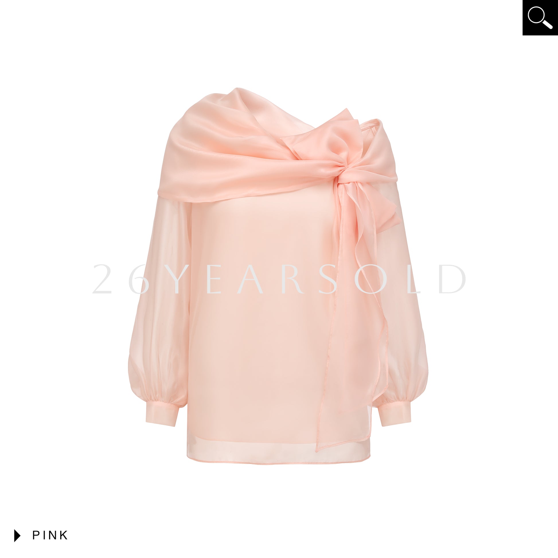 26YEARSOLD Hearthfelt Letters Top Pink