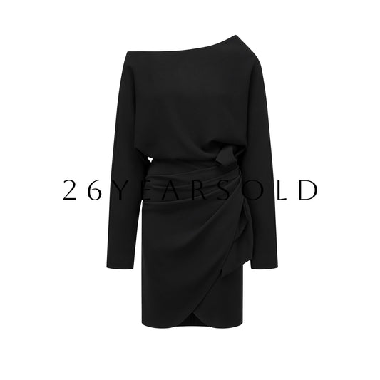 26YEARSOLD MistPleat Oblique Dresse