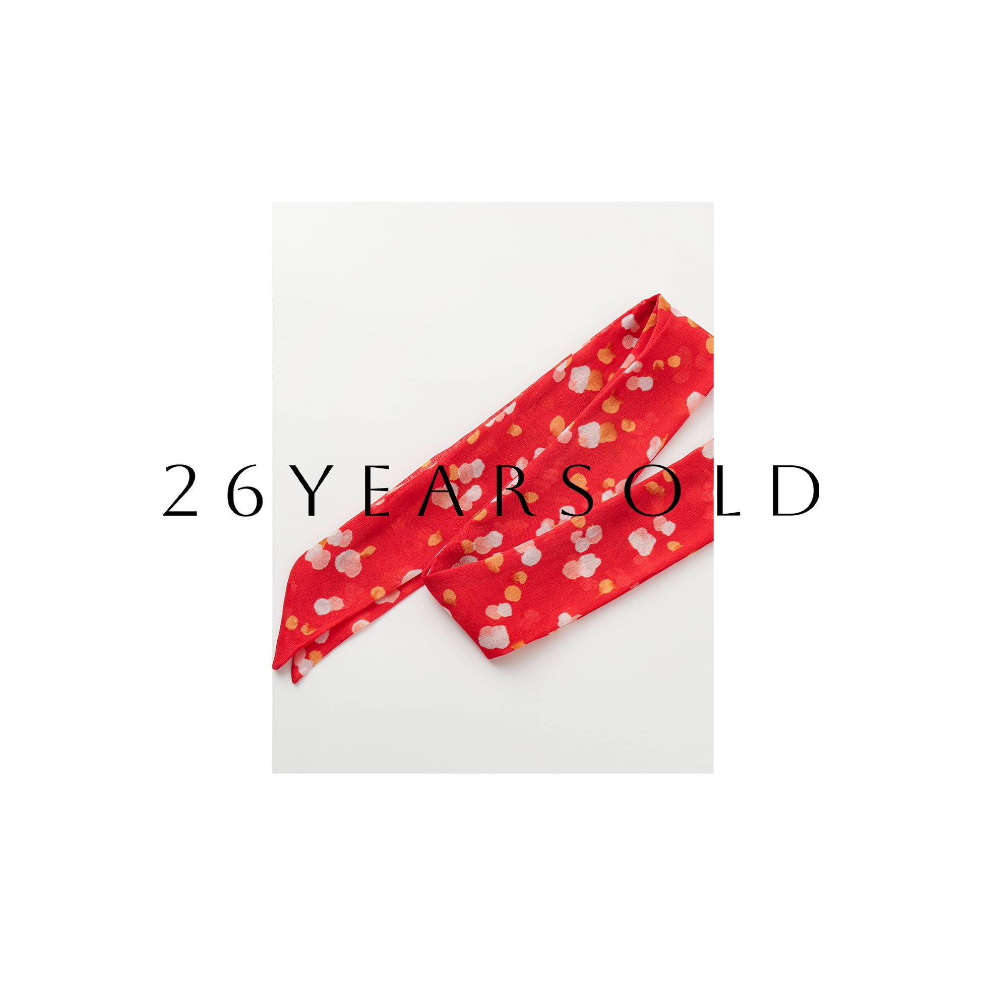 26YEARSOLD Silk Blend Impressionist Polka Dot Tie Neck Top