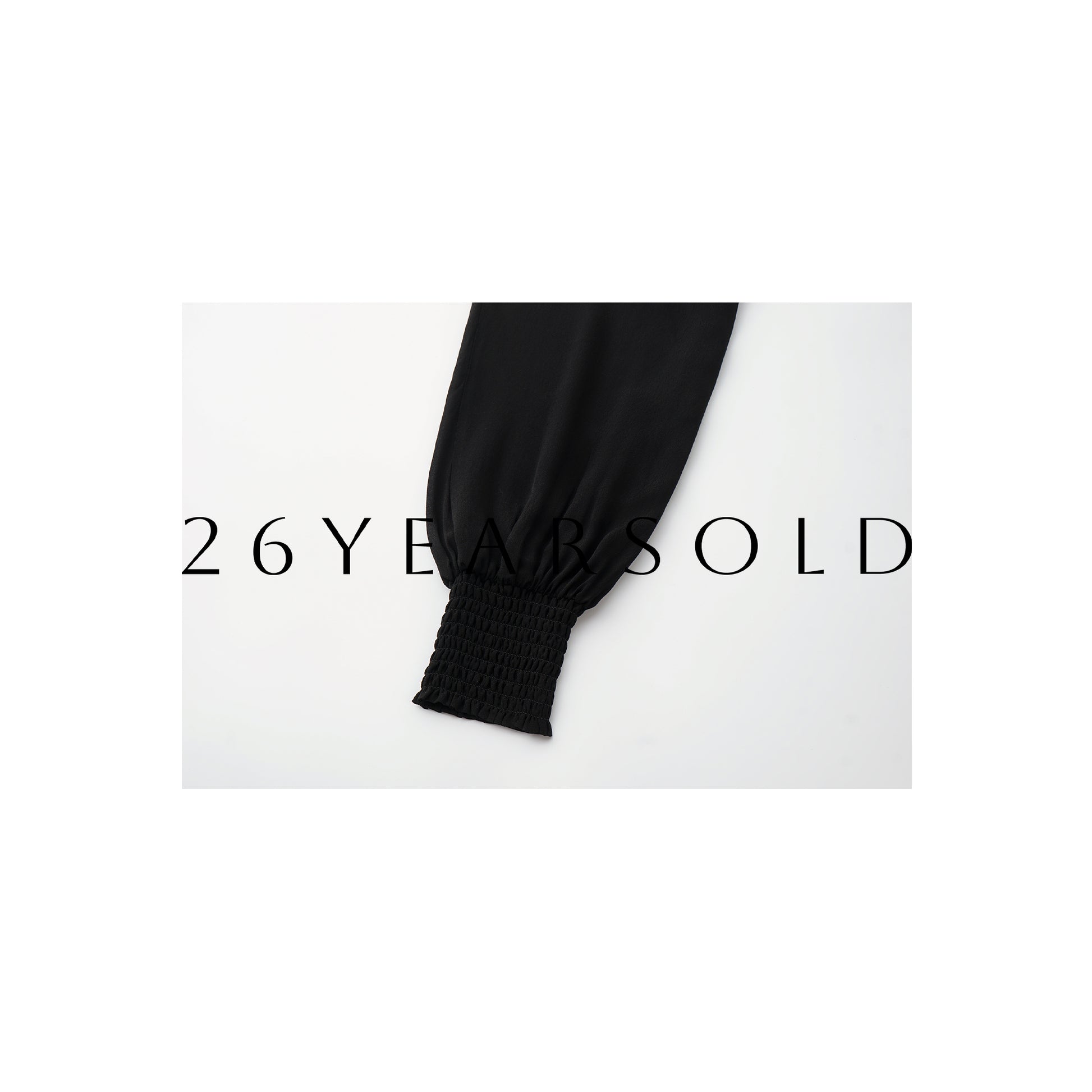 26YEARSOLD Entwined Eventide Vintage Ruffled Mock Neck Blouse