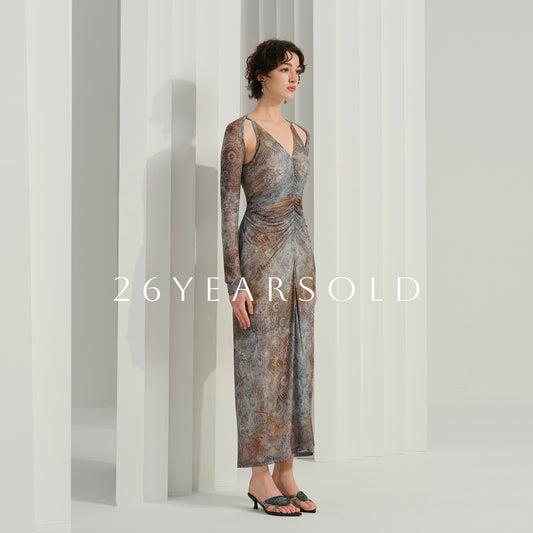 26YEARSOLD Vestige Imprint Dresse