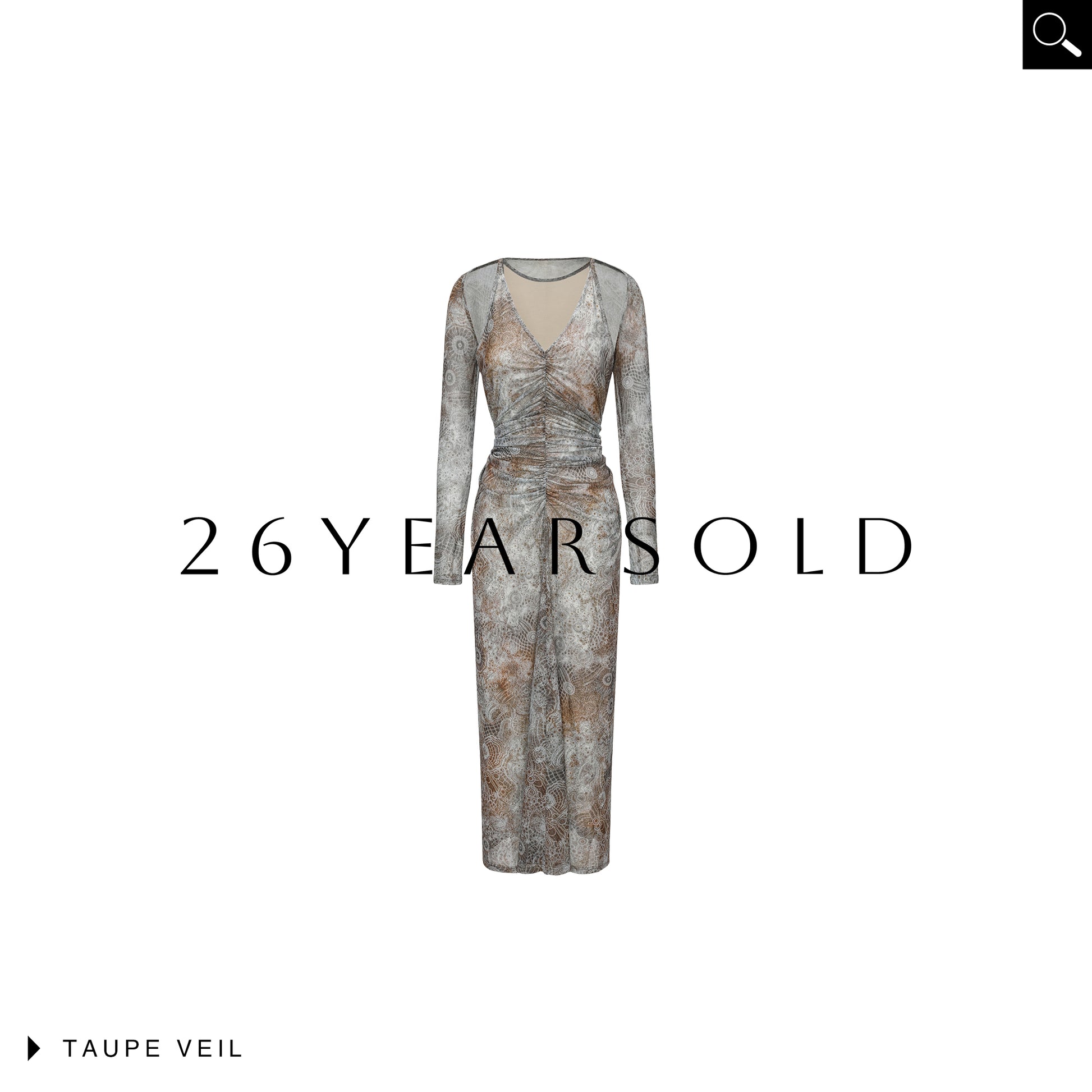 26YEARSOLD Vestige Imprint Dresse
