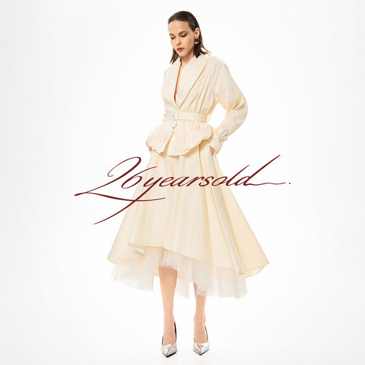 Layered A-Line Skirt