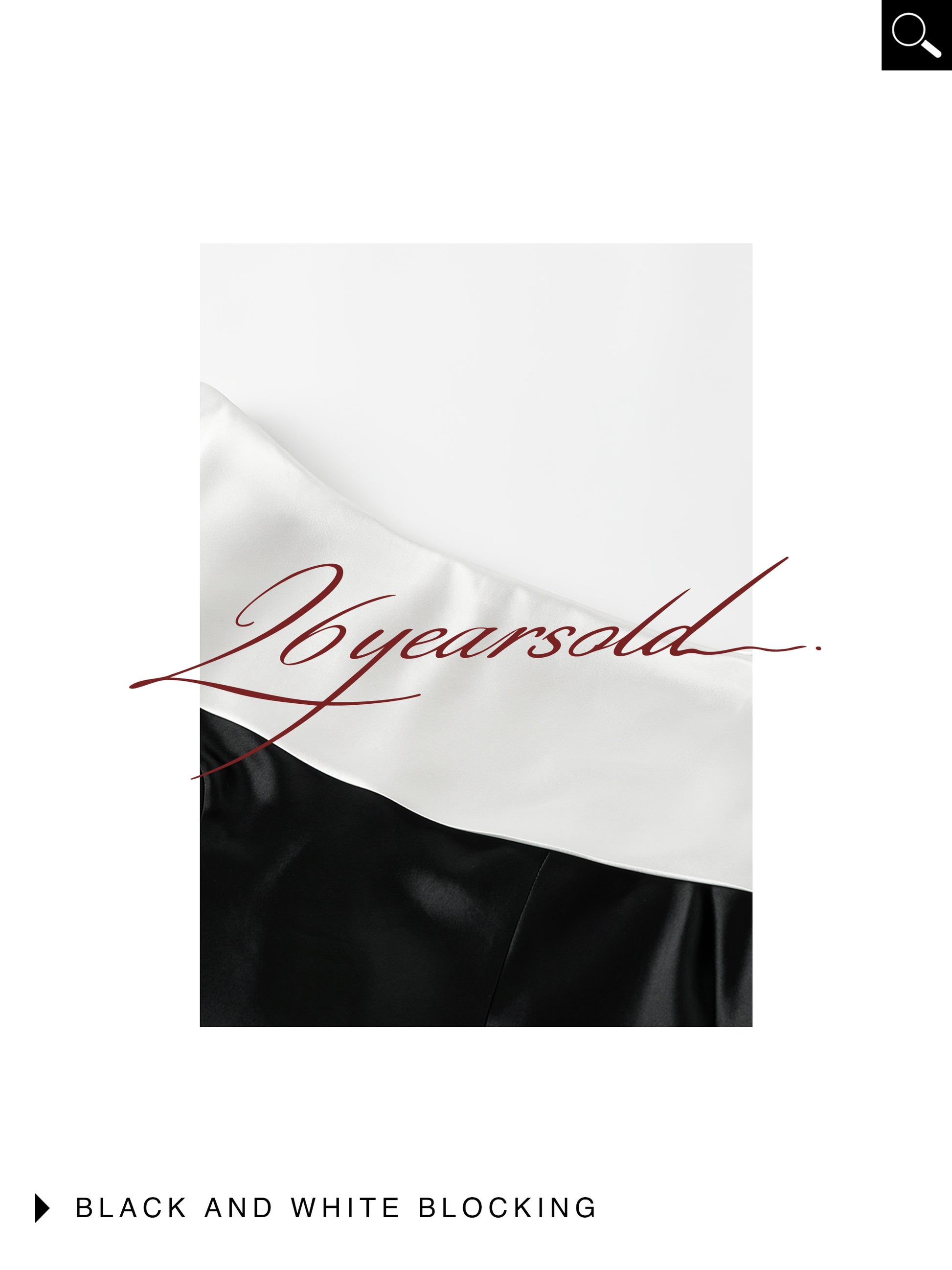 26YEARSOLD Black & White Off-Shoulder Corset Top