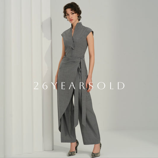 26YEARSOLD Simple Rhythm Pants Dusk Grey