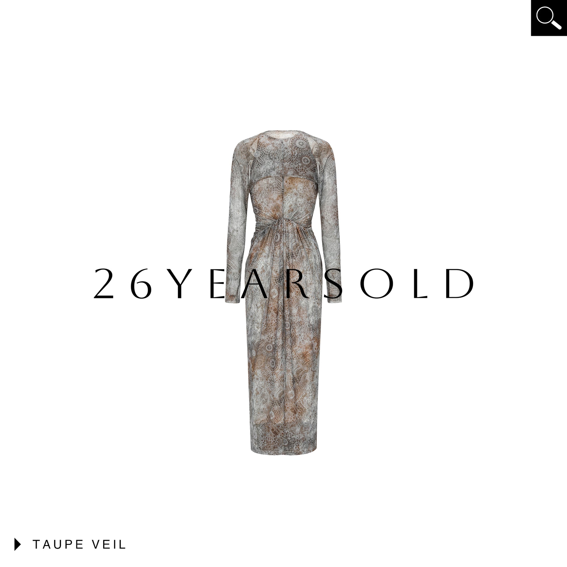 26YEARSOLD Vestige Imprint Dresse