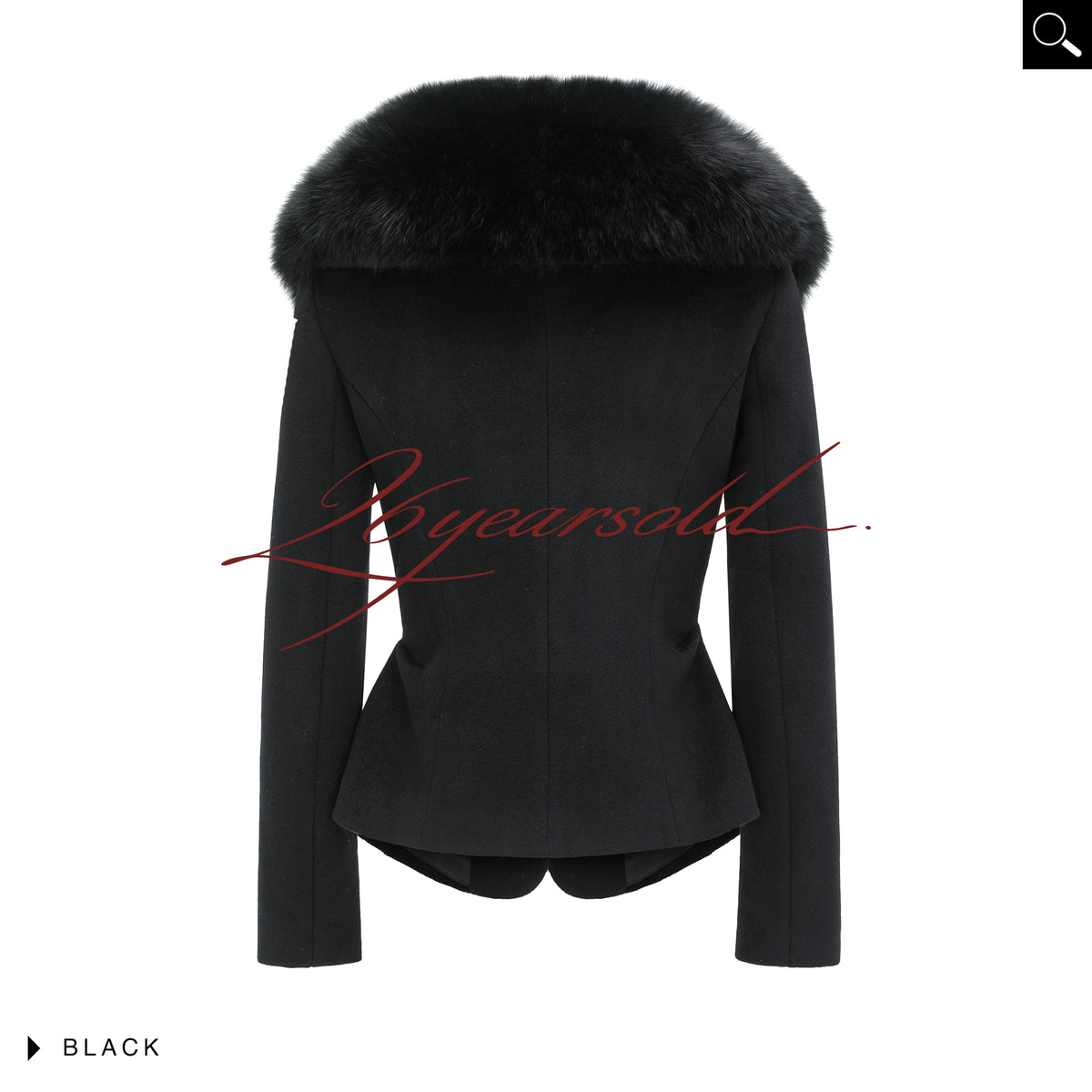 26YEARSOLD Fur-Collar Wool Blazer