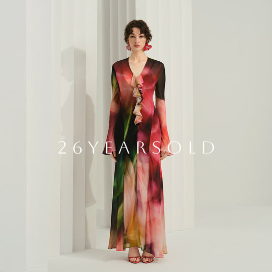 26ÉDITION Layered Veil Vivid-flower