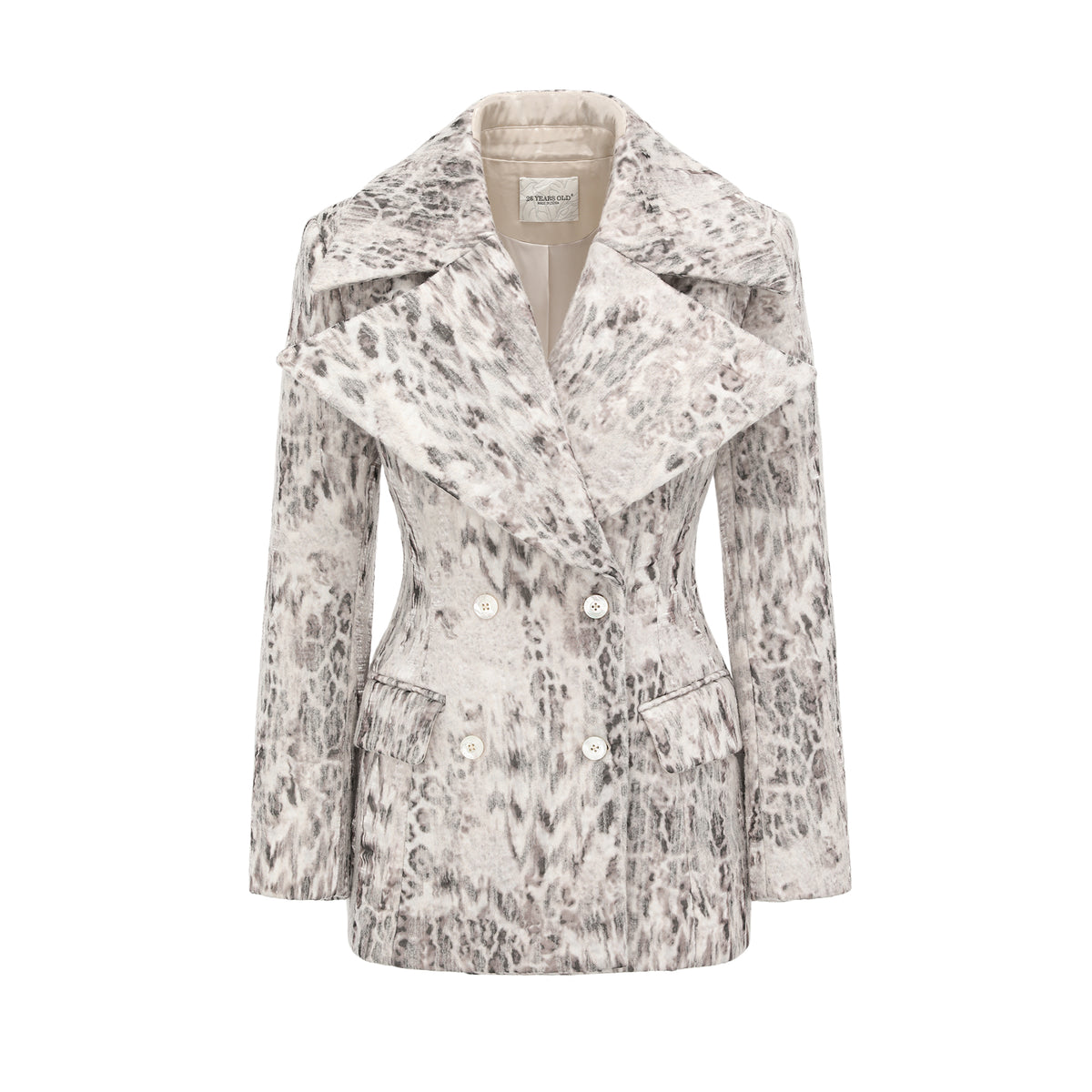26YEARSOLD Serpentine Pattern Tailored Jacket