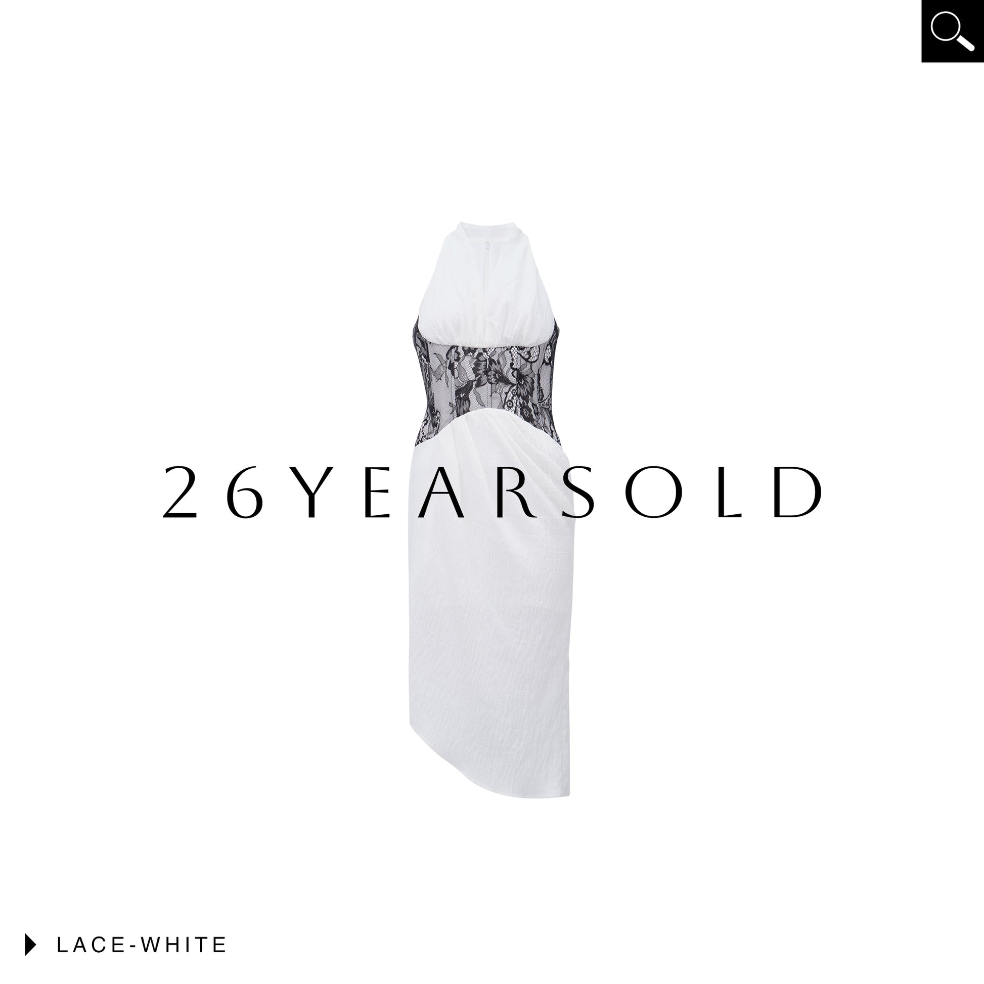 26YEARSOLD Whiteout Eclipse Dresses