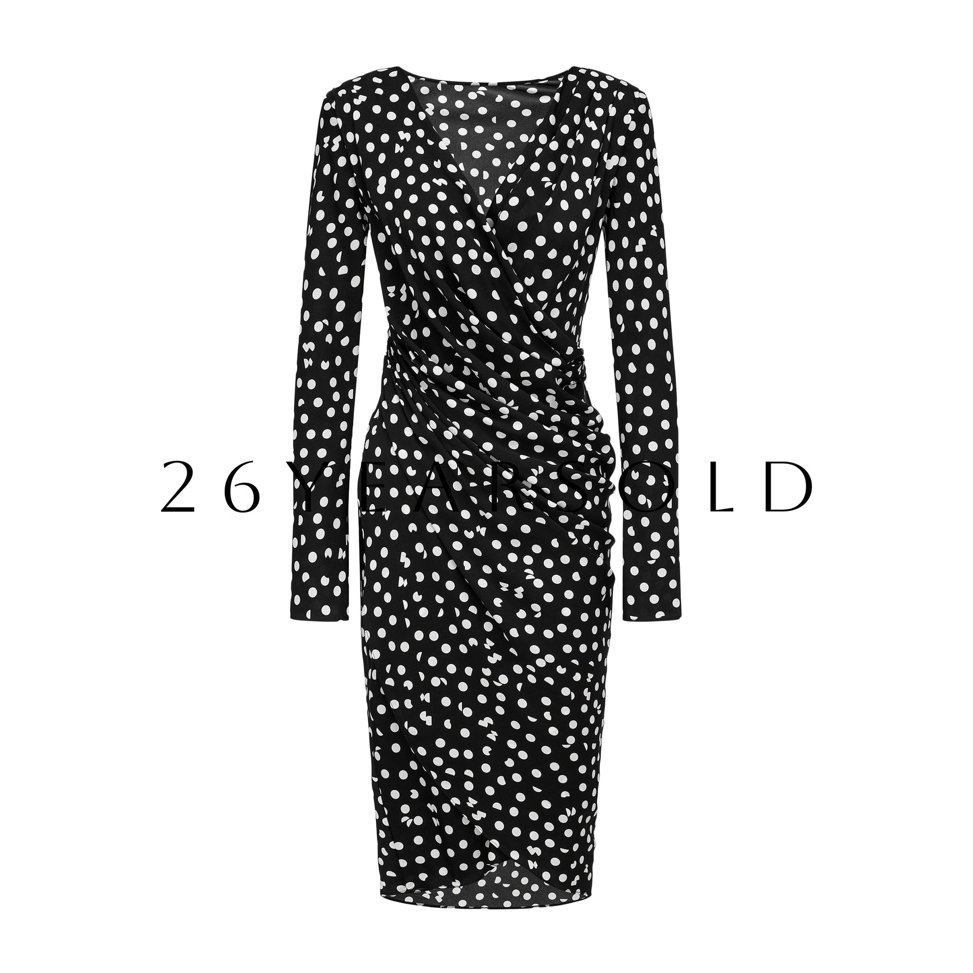 26YEARSOLD Polka Dot Muse Dresse