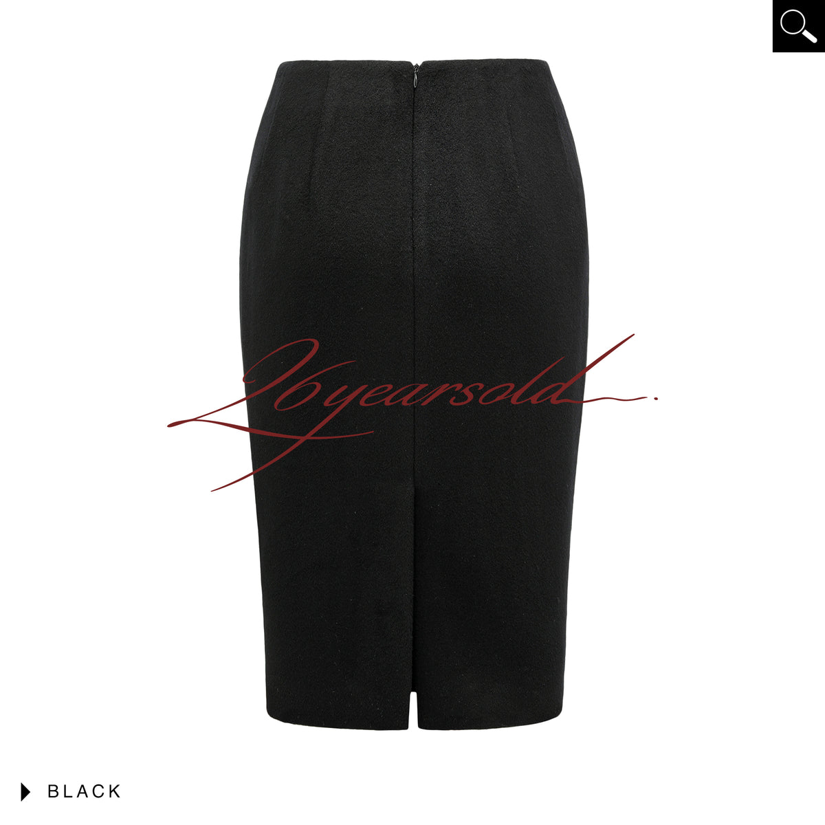 26YEARSOLD Wool-Blend Pencil Skirt