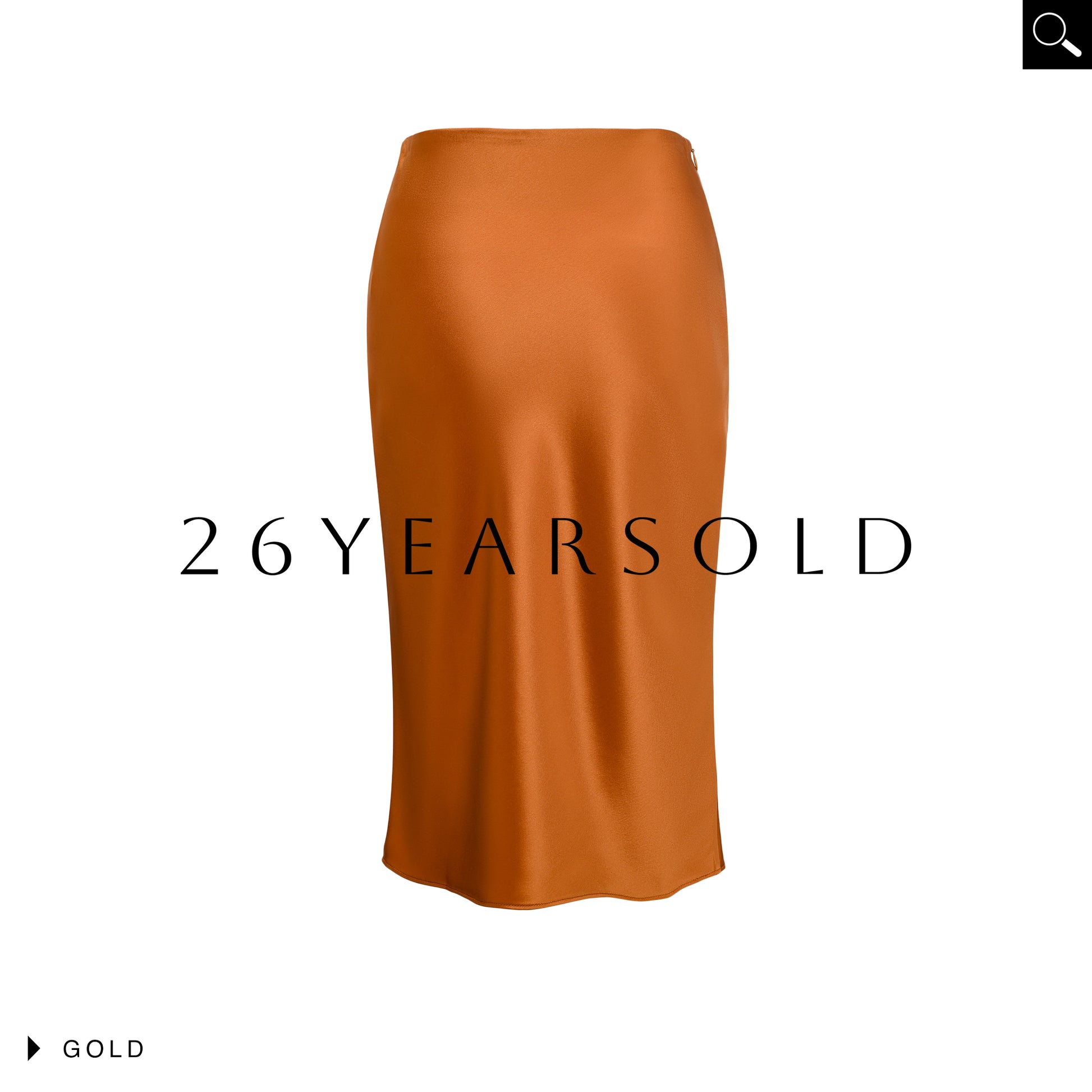 26YEARSOLD Gilded Sheen Nocturne Skirt