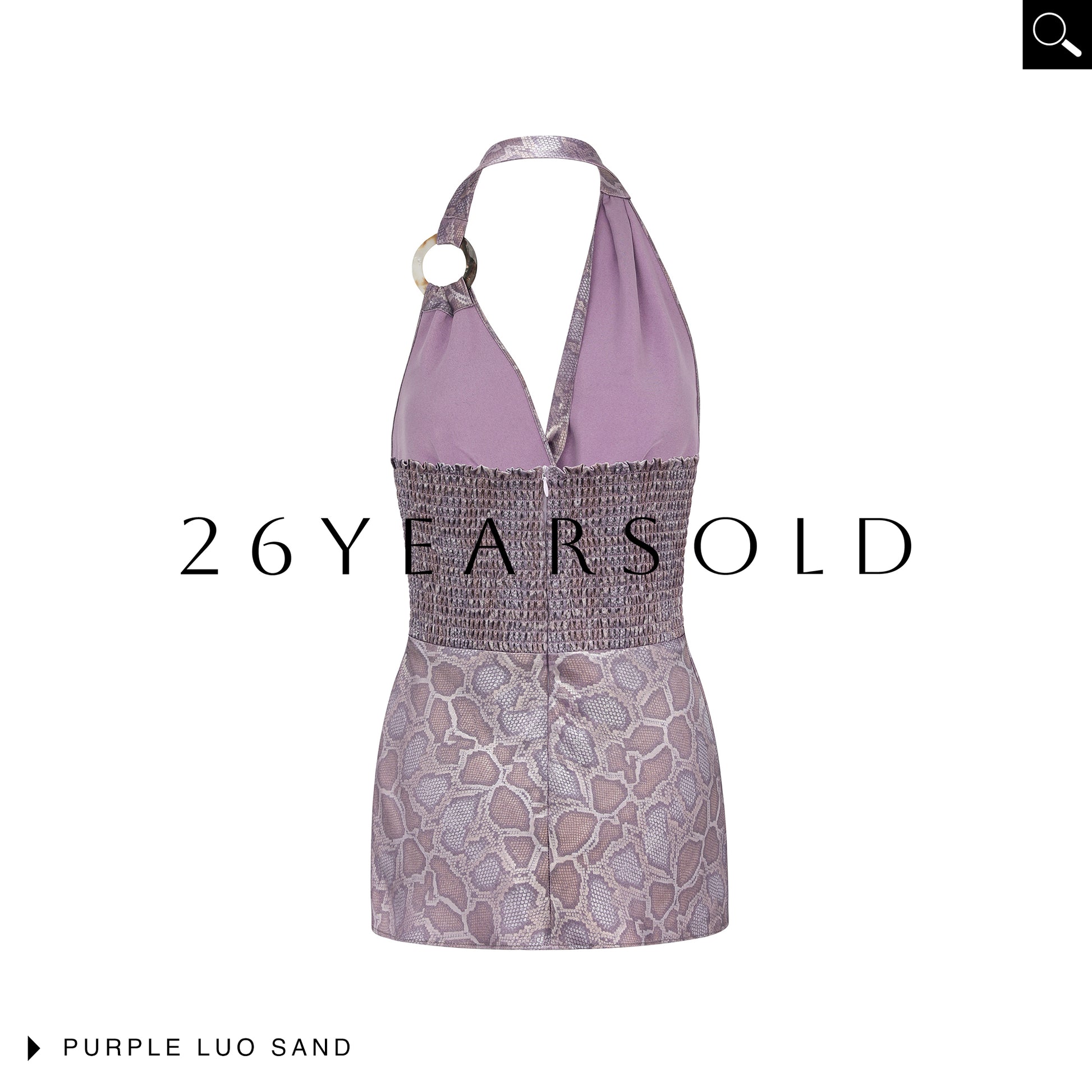 26YEARSOLD The Mauve Pursuit Top