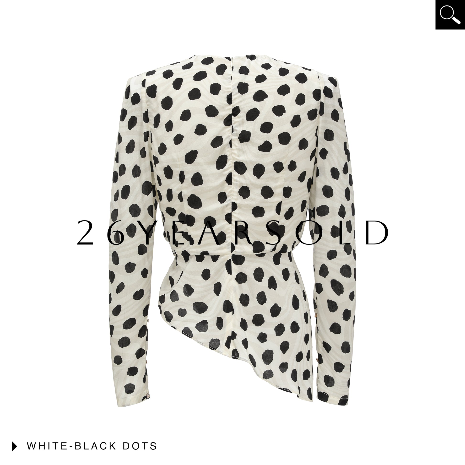 26YEARSOLD Viennese Dots Casual Tops Blouse