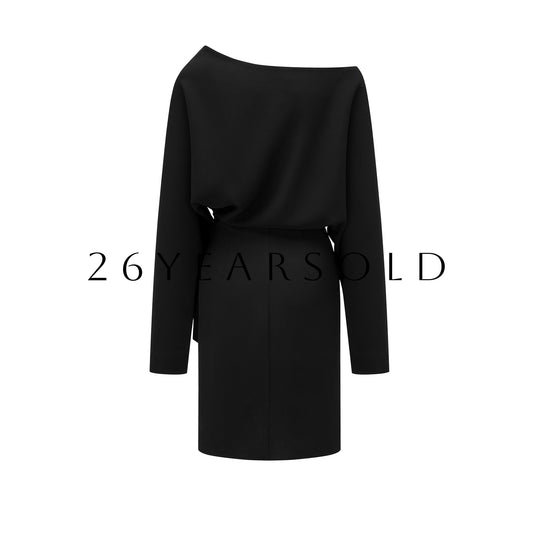 26YEARSOLD MistPleat Oblique Dresse