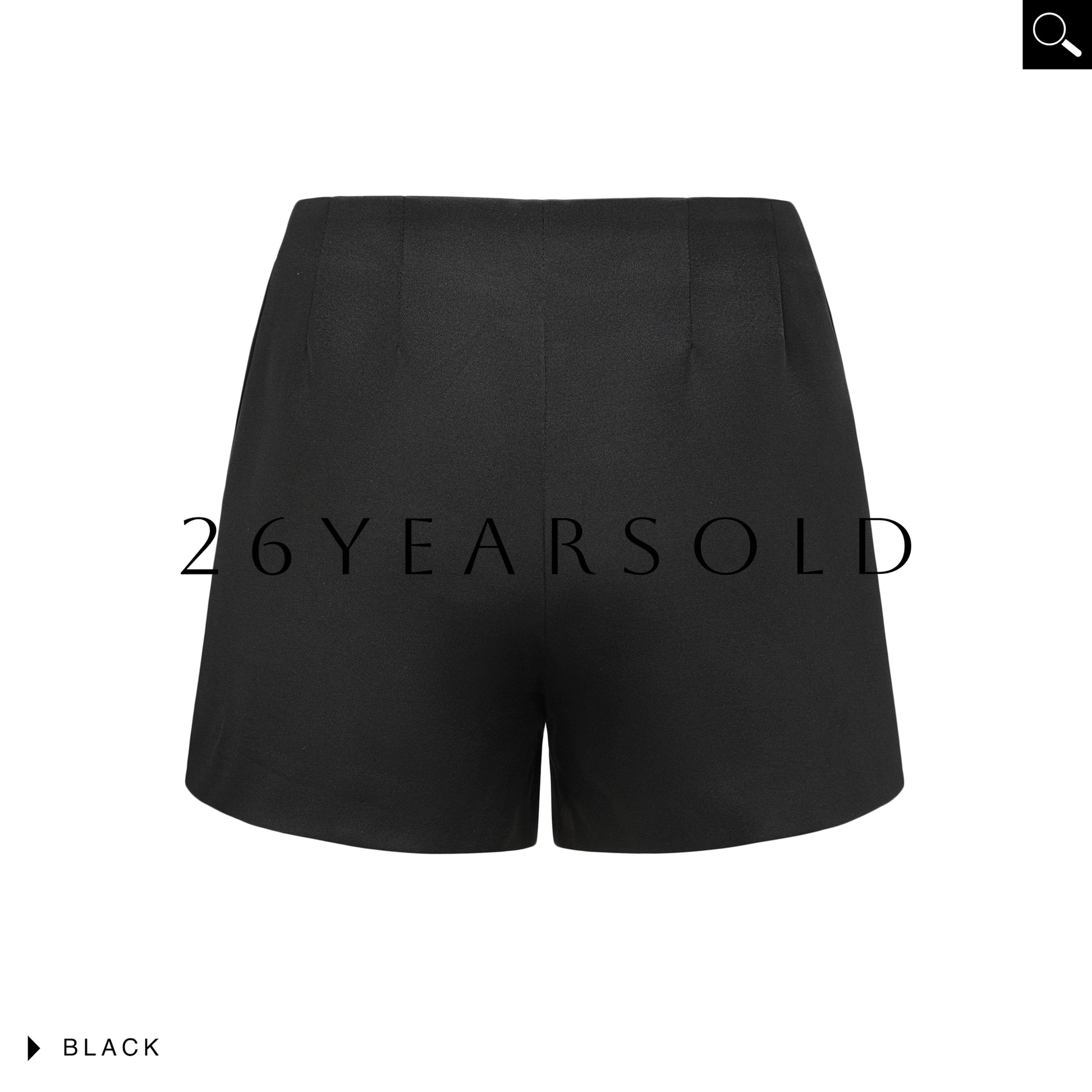 26YEARSOLD Clasic Charm Veil High Waisted Shorts
