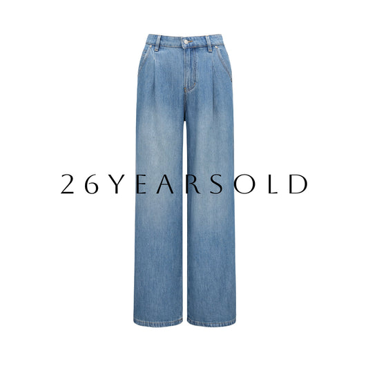 26YEARSOLD Glimmer Chronicle Jeans Pant High-waist Light Denim